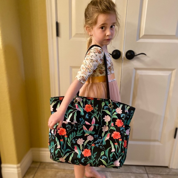 Kate Spade tropical floral baby diaper bag - Picture 4 of 4